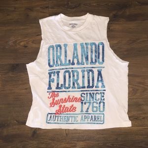 Unisex Orlando Florida Tank Top “Sunshine State”